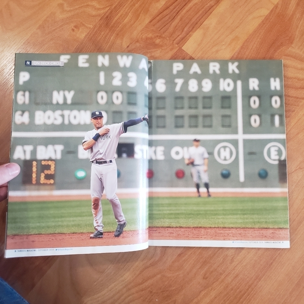 Yankees Magazine Derek Jeter Special Commemorative Cover Vol. 35-7 Core 4 Poster - Picture 10 of 15